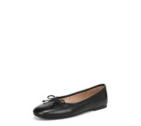 Sam Edelman Damen-Ballerina Alie | Schwarz | Schleifendetail | Zum Hineinschlüpfen | Klassische runde Zehenpartie | Vielseitiger Alltagsschuh |