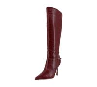 Sam Edelman Damen Elia Overknee-Stiefel, Cabernet Red, 39 EU