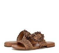 Sam Edelman Damen Elisa Flache Sandale, Cuoio Bast, 38.5 EU