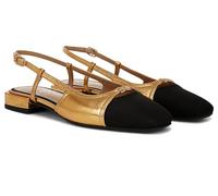 Sam Edelman Damen Kara Ballerinas, Medaillon Gold/Schwarz, 39 EU