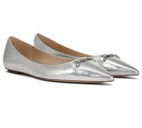 Sam Edelman Damen Nori Ballerinas, Silber, 37 EU