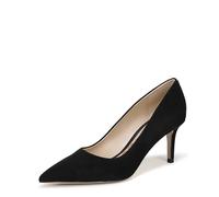 Sam Edelman Damen Pumps Vienna, schwarze Velourslederoptik, 36 EU