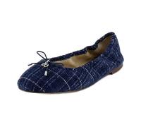 Sam Edelman Felicia Ballerinas für Damen, Atlantic Blue Tweed, 39 EU