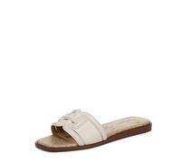 Sam Edelman Flat Sandal Shoes for Women - Irina Medium Fit Ivory Leather UK 4