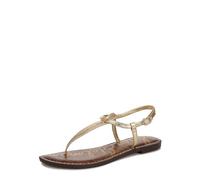 Sam Edelman Damen Gigi Flat Sandal, Bernstein Gold, 40 EU