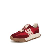 Sam Edelman Langley Damen-Sneaker mit Schnürung, Deep Scarlet, 40 EU