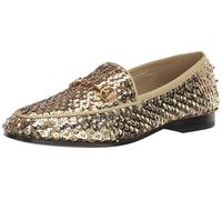Sam Edelman Loraine Bit Loafer für Damen, Gold Multi Octane, 39 EU