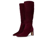 Sam Edelman Sylvia Kniehohe Stiefel für Damen, Französisches Burgunderrot, breite Wade, 39 EU