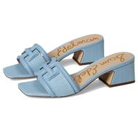 Sam Edelman Waylon Damen-Sandalen mit Absatz, Blue Breeze, 37.5 EU