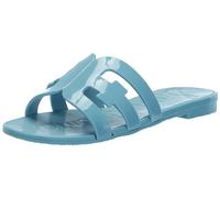 Sam Edelman Women’s Bay Classic Slide Sandal, Blue Reef, 38.5 EU