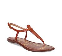 Sam Edelman Women's Gigi Flat Sandal, Braun, 36.5 EU