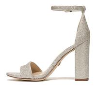 Sam Edelman Women's Yaro Heeled Sandal, Jute Glam mesh, 8.5 M US