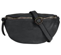 Samantha Look Damen Crossover Bag Echt Leder Made in Italy, Vintage Gürteltasche