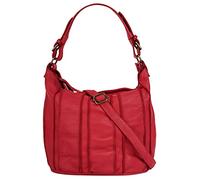 Shopper SAMANTHA LOOK, Damen, Gr. B/H/T: 35cm x 27cm x 20cm onesize, rot, Leder, leicht glänzend, unifarben, Taschen Shopper, echt Leder, Made in Italy (58141823-0) rot