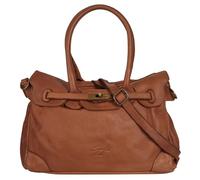 Shopper SAMANTHA LOOK Gr. B/H/T: 35 cm x 25 cm x 16 cm onesize, braun (cognac) Damen Taschen (57547930-0) cognac
