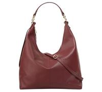 Samantha Look Shopper, Echt Leder, Made In Italy, rot rot