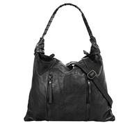 Samantha Look Shopper Echt Leder Damen | Made in Italy, Verstellbarer Gurt, Vintage Design, Durchdachter Stauraum | 020461