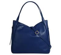 Samantha Look Umhängetasche Echt Leder Damen 022170 Made in Italy, moderne Schultertasche, geräumiger Shopper mit Schultergurt aus Leder