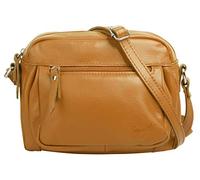 Samantha Look Umhängetasche echt Leder Damen | Made in Italy, verstellbare Umhängetasche, modernes Design, Kompakte Größe | 020964