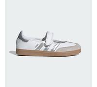 Samba Jane Schuh Cloud White / Silver Metallic / Gum 41 1/3