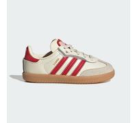 SAMBA OG COMFORT CLOSURE ELASTIC LACE SCHUH Cream White / Better Scarlet / Gum 27
