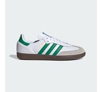 adidas Samba OG (Weiß/Grün, EU-Schuhgrößensystem, Erwachsene, Herren, Zahlen, Medium, 41 1/3)