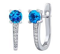 Samba Silberohrringe mit Brilliance Zirconia