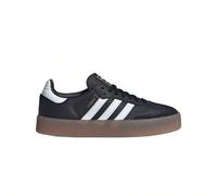Samba Women's Casual Athletic Shoes Anti-Slip Lace-Up Heritage Casual Weekend Walking Black JI1350