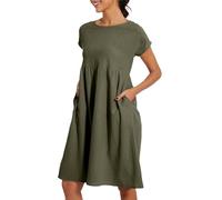 Same Day Angebote Sale 2024 Freizeitkleider Für Damen Strandkleid Damen Große Größen 54 Kleider Sommer Baumwolle Damen Kurzarm Loose Casual Maxikleid Mit Taschen Sale Angebote Bestellung