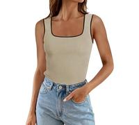 Same Day Angebote Sale Tops Damen Jeans Weste Für Only Tank Top Lang T-Shirts Sommer Sommerblusen Leicht 3/4 Arm Shirt Elegant Luftige T-Shirt Baumwolle Bedruckt Oberteile Schulterfrei Sexy Mit