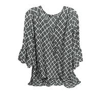 Same Day Angebote Sale Tunika Bluse Damen Boho Style Shirt Regenbogen Damen Strand Outfit Damen T Shirt Bauch Kaschieren Damen Long Top Damen Viskose Bluse Damen Schwarz Sommer Sale Damen Sale