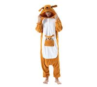 SAMGU Adult Pyjama Cosplay Tier Onesie Body Nachtwäsche Kleid Overall Animal Sleepwear Erwachsene