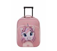 Samsonite Sammies Unicorn Tess - Kinder 2-Rollen Kabinentrolley 45x36x19 cm, Handgepäck Koffer EasyJet kompatibel, Underseat Reisekoffer für Kinder, 30L