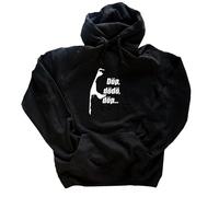 Sammys Shirt Store Sylt Döp dödö döp Kapuzenpullover Klassisch Dickes Material Schwarz M