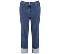 SAMOON - 7/8 Jeans blau - Gr. - 42