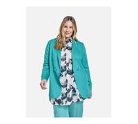SAMOON Blazer in Türkis - Größe 44 | Damenjacken