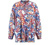 SAMOON - Bluse 1/1 Arm barberry red gemustert - Gr. - 46