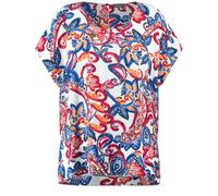 SAMOON - Blusenshirt mit Paisley-Print barberry red gemustert - Gr. - 52