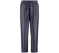 SAMOON - Fließende, weite Hose mit Denim-Optik Carlotta 08989 DARK BLUE DENI - Gr. - 44