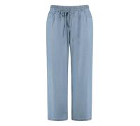 SAMOON - Leichte Sommerhose in Jeans-Optik - Carlotta blau - Gr. - 48