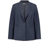 SAMOON - Klassischer Blazer mit Paspeltaschen blau - Gr. - 46