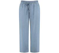 SAMOON - Leichte Sommerhose in Jeans-Optik Carlotta light blue denim - Gr. - 46