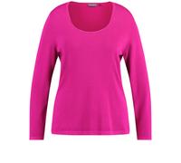 SAMOON - Pullover aus Feinstrick pink - Gr. - 46