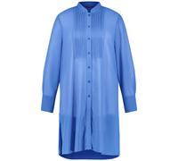 SAMOON - Semitransparente Longbluse aus Chiffon skydiver blue - Gr. - 46