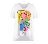 SAMOON Shirt in Weiß - Größe 44 | Damen Tops