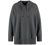 SAMOON - T-SHIRT 1/1 ARM charcoal melange - Gr. - 52