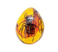 Samples Stones Crystal Specimens Insect Specimen Amber Pendant DIY Jewelry Pendant (Bernstein Biene)