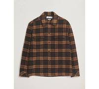 Samsøe Samsøe Castor Checked Overshirt Turkish Coffee Braun L