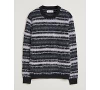 Samsøe Samsøe Finnley Striped Knitted Sweater Black Multi Mehrfarbig L