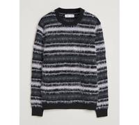 Samsøe Samsøe Finnley Striped Knitted Sweater Black Multi Mehrfarbig XL